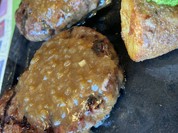 げんこつハンバーグ（和風オニオンソース）