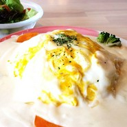 【平日日替わり】チーズor明太子オムライス