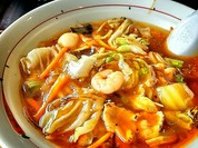 あんかけが美味しい！福よしの広東麺。