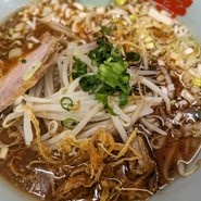 焦がし醤油ラーメン