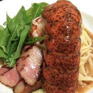 オマール海老の冷製パスタ