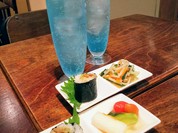 塩屋ハイボールと突き出し二品