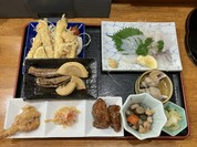 白イカ定食