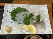 白イカの造り