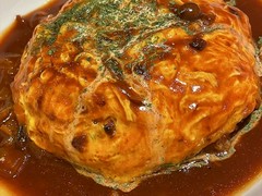 ふわふわ帽子のオムライス