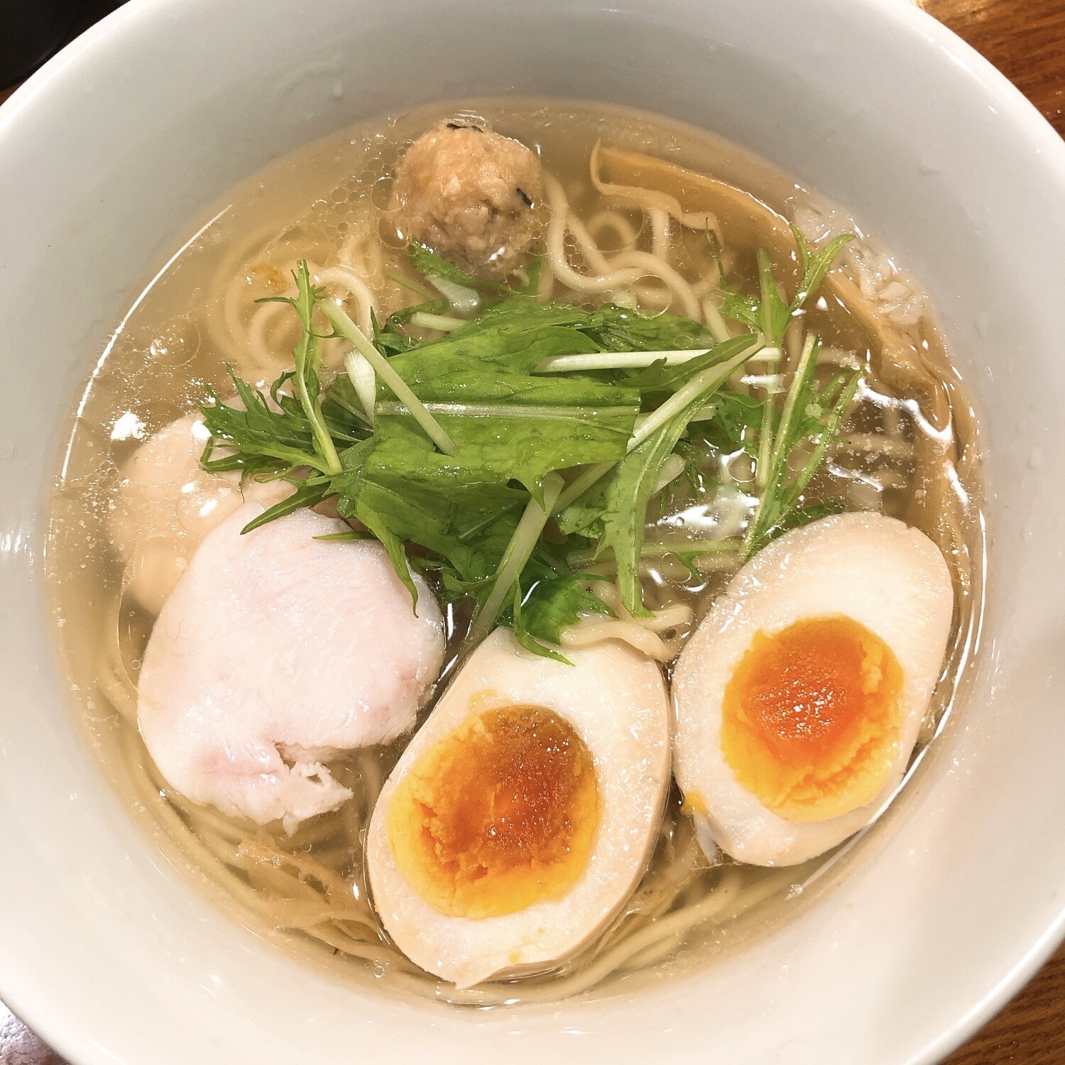 鶏 そば みた 葉