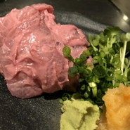 カワハギの肝あえ