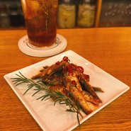 ドラゴンハイボールといわしのチリサーディン