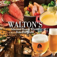 ローストビーフ＆チーズフォンデュ食べ放題ダイニングビアバー ウォルトンズ  神田店