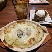 牡蠣のグラタンはおやつに頂きました。