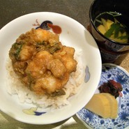掻き揚げ丼