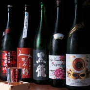 豊富な日本酒