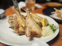 かわはぎの唐揚げ