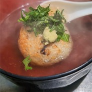 焼おにぎり出汁茶漬け