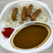 ソーセージカレー　ごはん少なめ