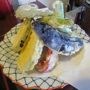 旬の野菜天ぷら盛りあわせ