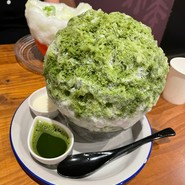 南アルプス八ヶ岳 天然氷のかき氷 ふわりひめ