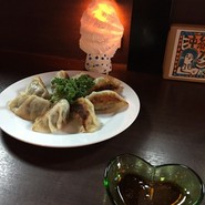 にんにくたっぷり餃子！