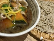 涼野菜とたくみ豚のつけ汁そば