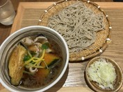 涼野菜とたくみ豚のつけ汁そば