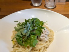 白子のペペロンチーノ