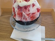 あまおうかき氷S　650円