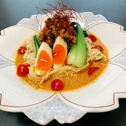 冷やし旨辛台湾ミンチ担々麺