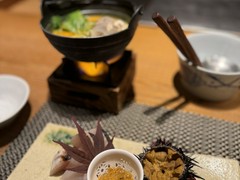 雲丹と海老の専門店　魚漁魚　西中洲
