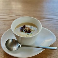 白花豆のスープ(本日のスープ/Aランチ)