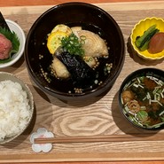 かれいの揚げ出し御膳