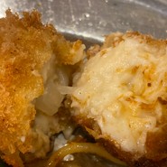 カニクリームコロッケのっけ 350円