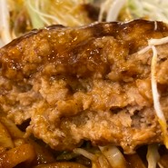 ハンバーグのっけ 350円