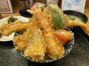 海老穴子天丼