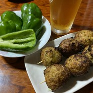 つくねピーマン