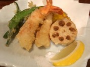 天ぷら肉厚れんこん