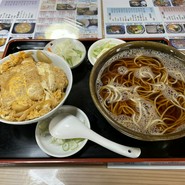 かつ丼セット（かけそば）