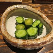 きゅうり辛子漬け