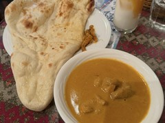 Aセットのチキンカレー