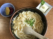 モクズガニうどん