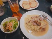 鴨のパスタ