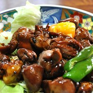 鳥もつ煮