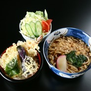 うどんミニ天丼セット