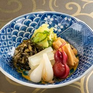 漬物５種盛り合わせ