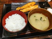 焼魚定食の王様、銀鮭塩焼き定食