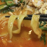 選べる麺は太麺の刀切麺！