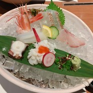 コース　刺身盛り合わせ