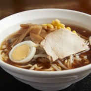 昔ながらのラーメン！
