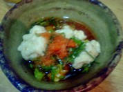 白子ポン酢