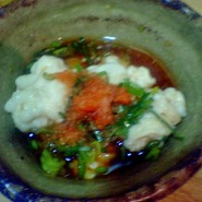 白子ポン酢