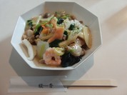 海鮮あんかけやきそば